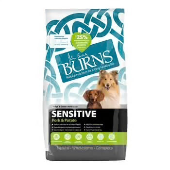 Burns Adult Dog Sensitive with Pork & Potato
