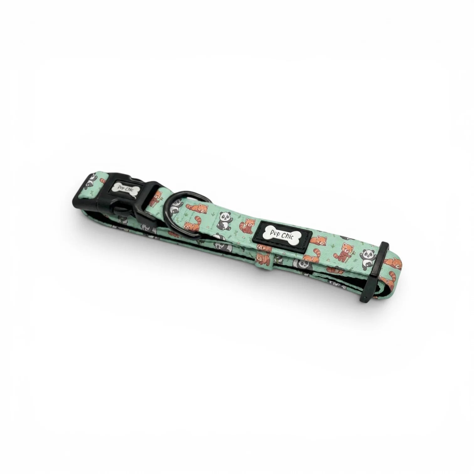 Pup Chic Panda Paradise Dog Collar