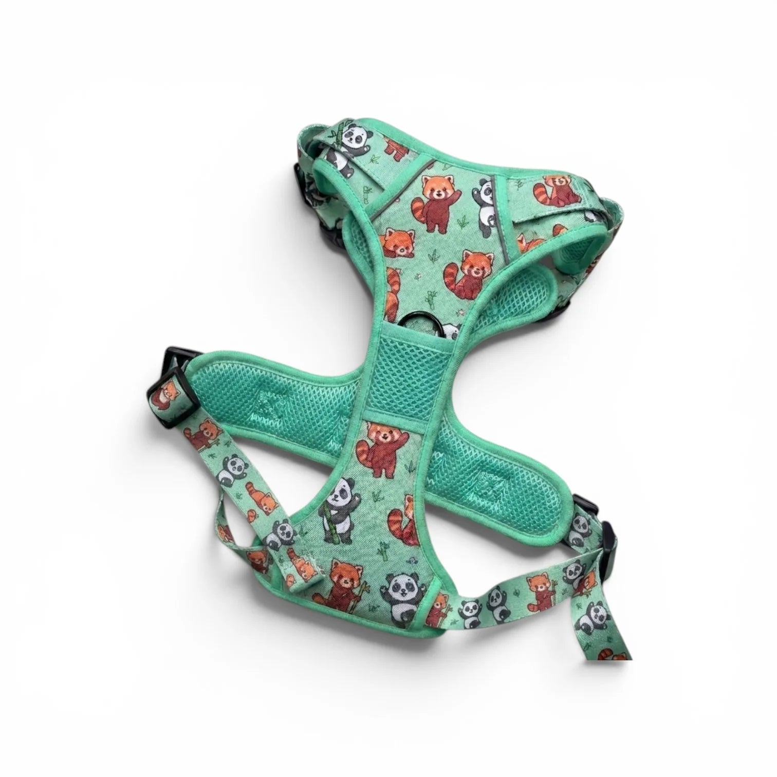 Pup Chic Panda Paradise Tactical Harness
