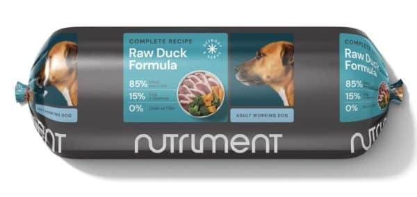 Nutriment Complete Raw Duck Adult Working 1.4kg