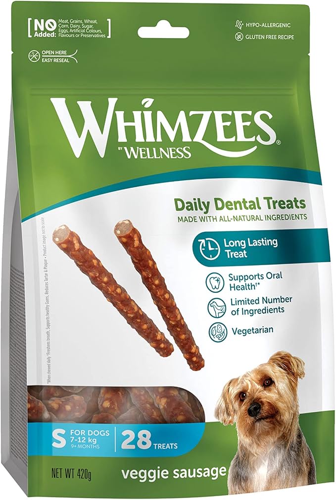 Whimzees Veggie Sausage Small x28 Pack