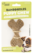 Bamboodles Puppy Chew Bone X Shaped