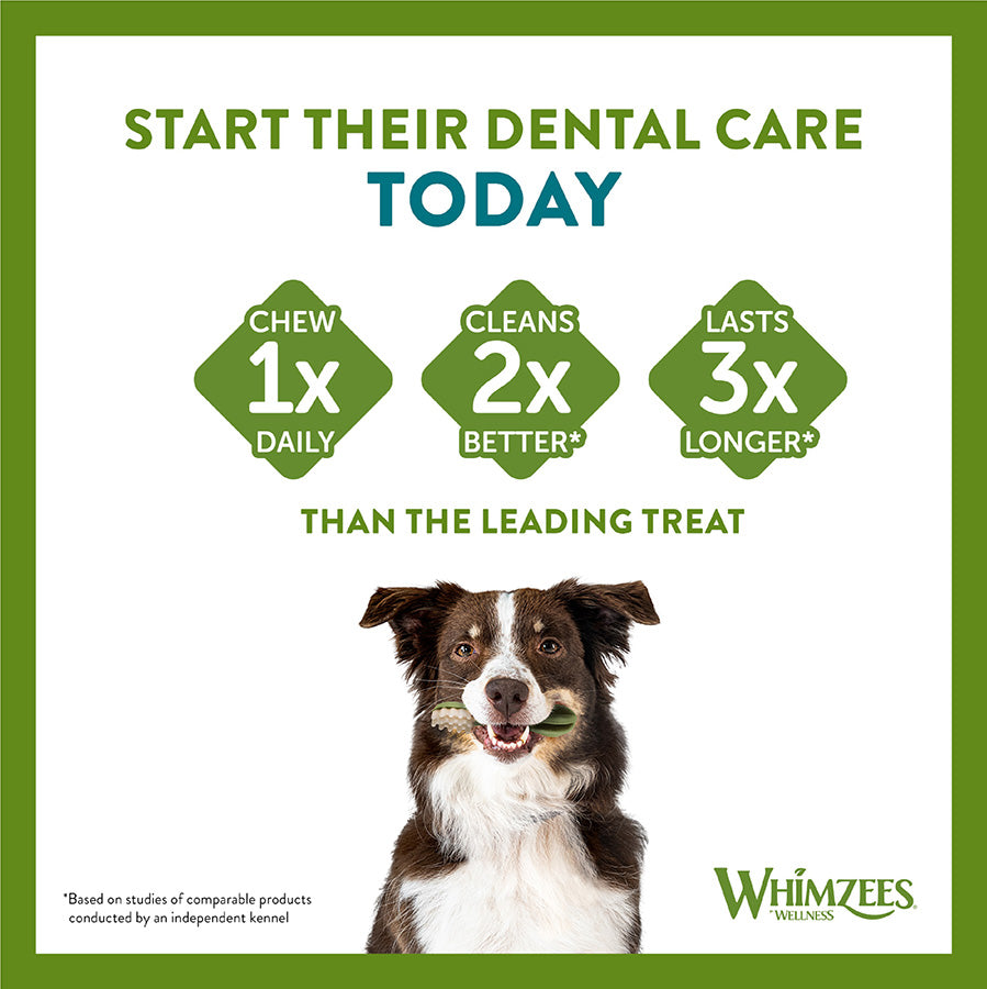 Whimzees daily dental treats 56 pack