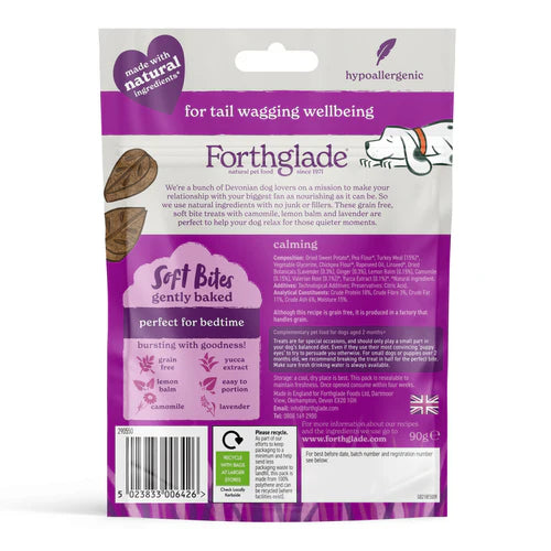 Forthglade Calming Soft Bite Treats 90g