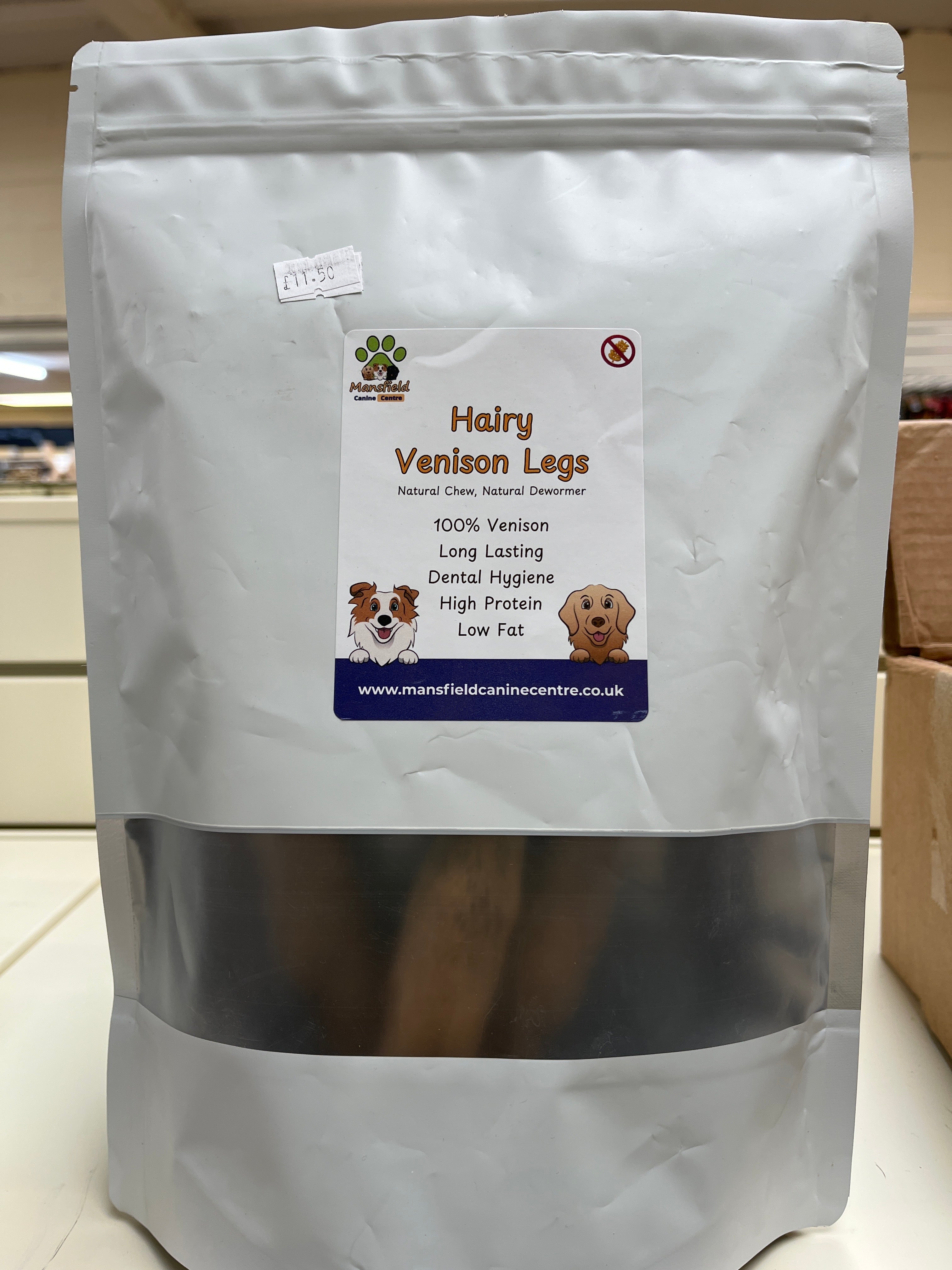 Hairy Venison Legs Treat