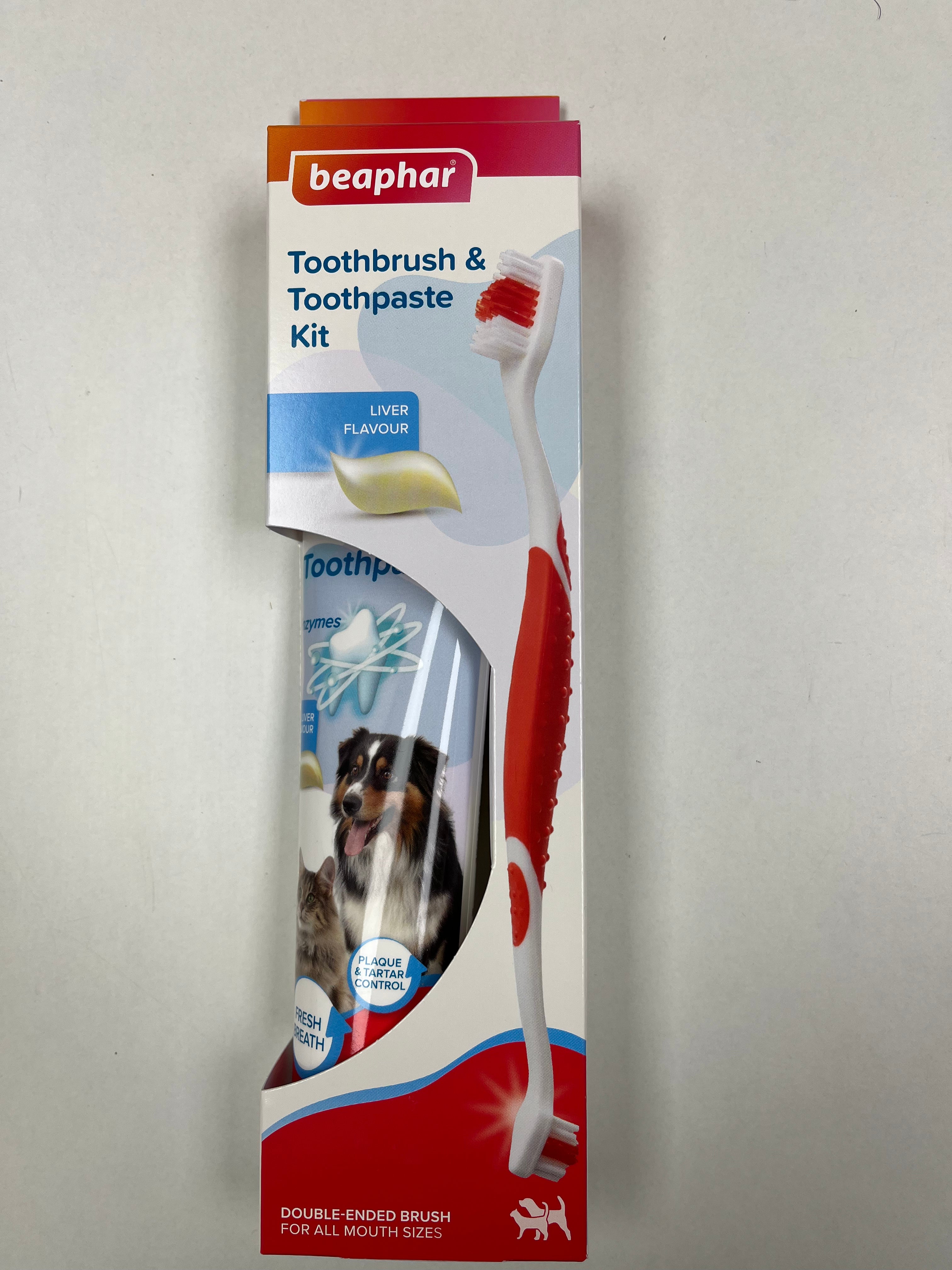 Beaphar Toothbrush & Toothpaste Kit
