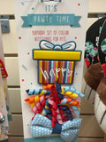 Ancol Birthday Collar Accessories - Blue Present