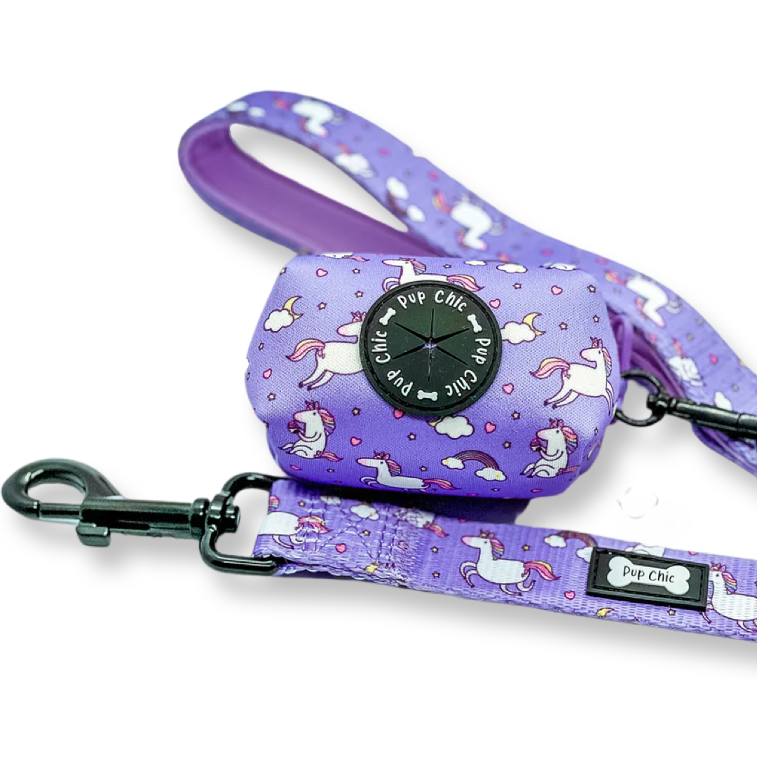 Pup chic Daydreams & Unicorn Poo Bag Holder