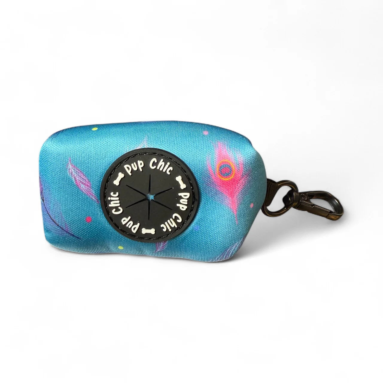 Power Peacock Poo Bag Holder blue 🦚💙