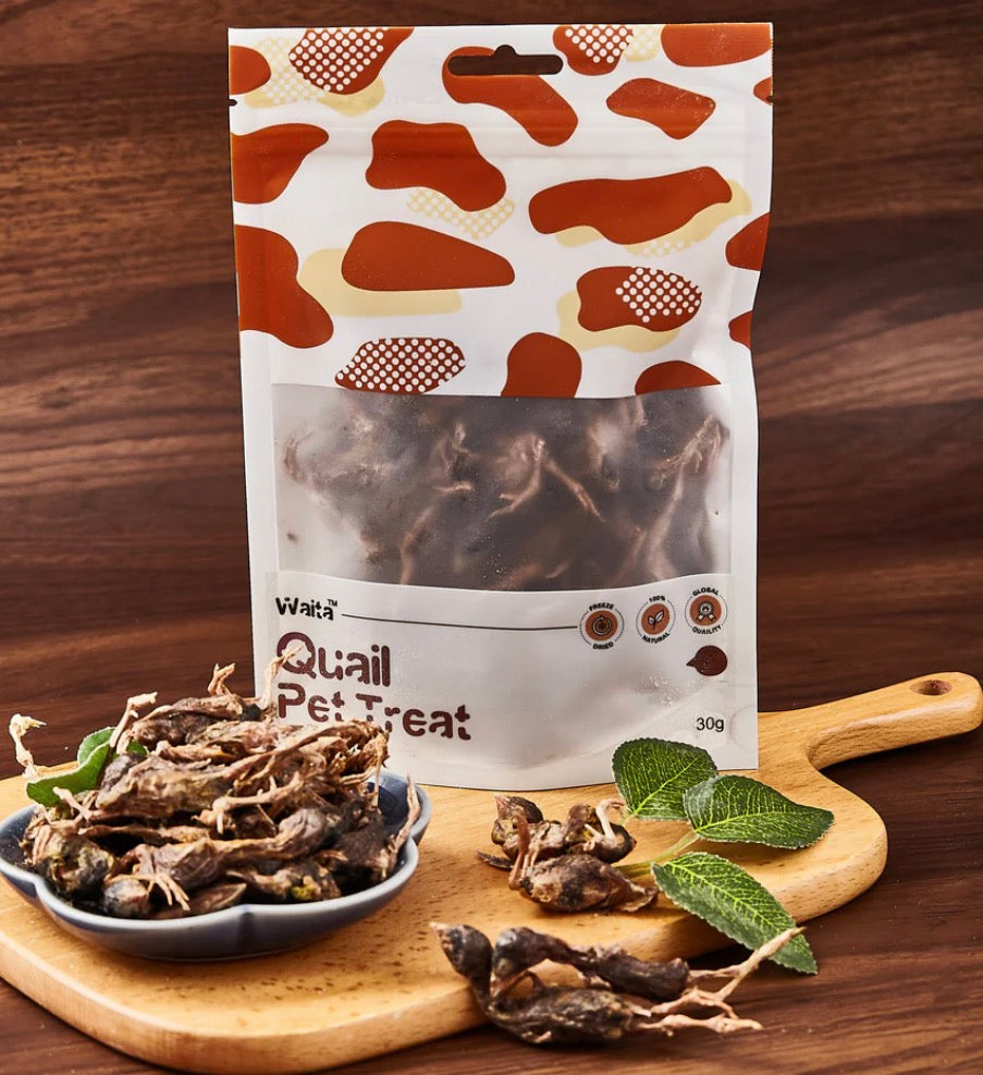 Waita Quail Pet Treat 30g