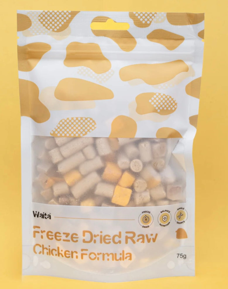 Waita Freeze Dried Chicken Formula Pet Treats 75g