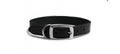 Ancol Classic Leather Collar Black 26-31cm Size 2