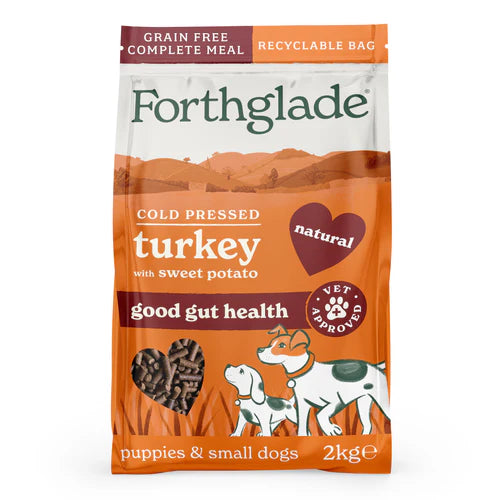 Forthglade Cold Pressed Small Dog Grain Free Turkey 2kg
