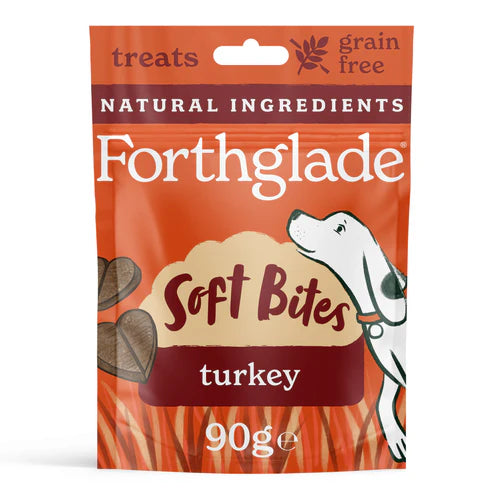 Forthglade Turkey Soft Bite Treats 90g
