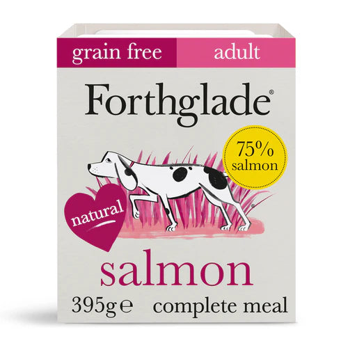 Forthglade Complete Meal Grain Free Salmon with Potato and Vegetables 395g