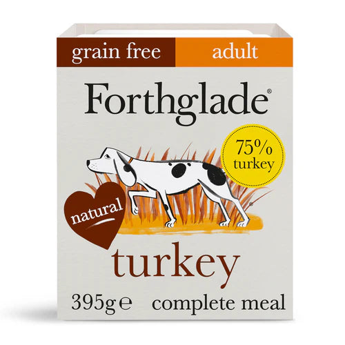 Forthglade Complete Meal Grain Free Turkey with Sweet Potato and Vegetables 395g