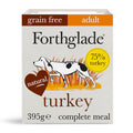 Forthglade Complete Meal Adult Dog Grain Free Turkey Sweet Potato & Veg 395g