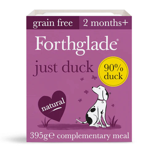 Forthglade Just 90 Percent Meat Grain Free Duck 395g