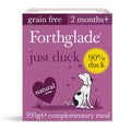 Forthglade Just 90% Meat Grain Free Duck 395g
