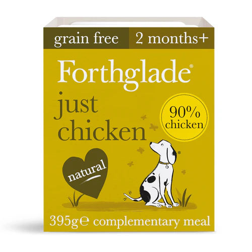 Forthglade Just 90 Percent Meat Grain Free Chicken 395g