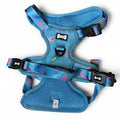Pup Chic Peacock Power Tactical Harness (blue)