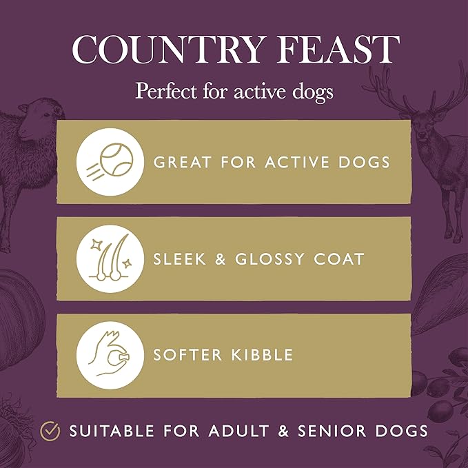 Eden Semi Moist Country Feast 2kg - Medium Kibble