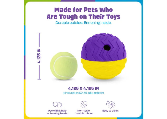 Brightkins Tough & Tumble 2 - Piece Treat Dispenser