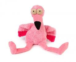 Fuzzyard Flo the Flamingo Dog Toy