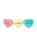 Fuzzyard Candy hearts Dog Toy 3pk