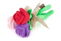 Puppy Love Rose Bouquet Plush Dog Toy