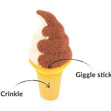 P.L.A.Y Soft Serve Ice Cream Dog Toy