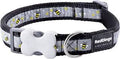 Red Dingo Dog Collar Black Bumble Bee
