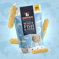 Skippers Dog Whitefish & Herb Sausages 100g