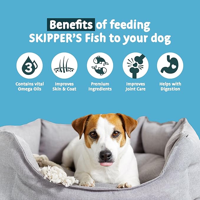 Skippers Dog Whitefish & Herb Sausages 100g