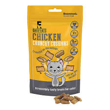 Rosewood Daily Eats Cat Chicken Crunchy Cushions 60g