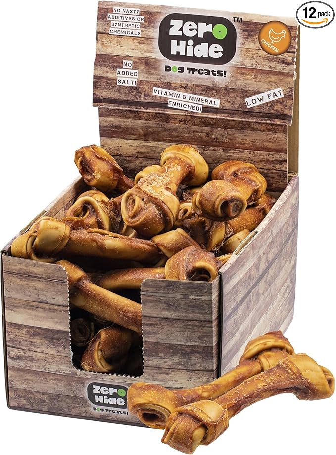 Zero Hide Chicken Knotted Bone