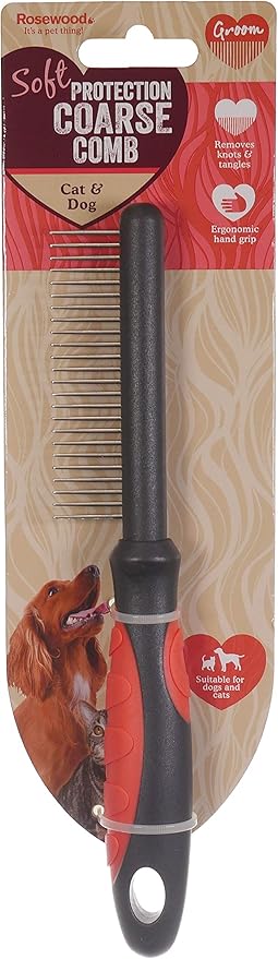 Rosewood Soft Protection Coarse Comb