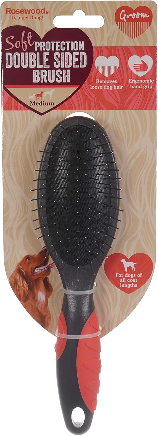 Rosewood Double Sided Brush Medium