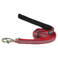 Red Dingo Red Union Jack Flag Dog Lead