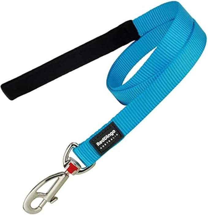 Red Dingo Dog Lead Turquoise
