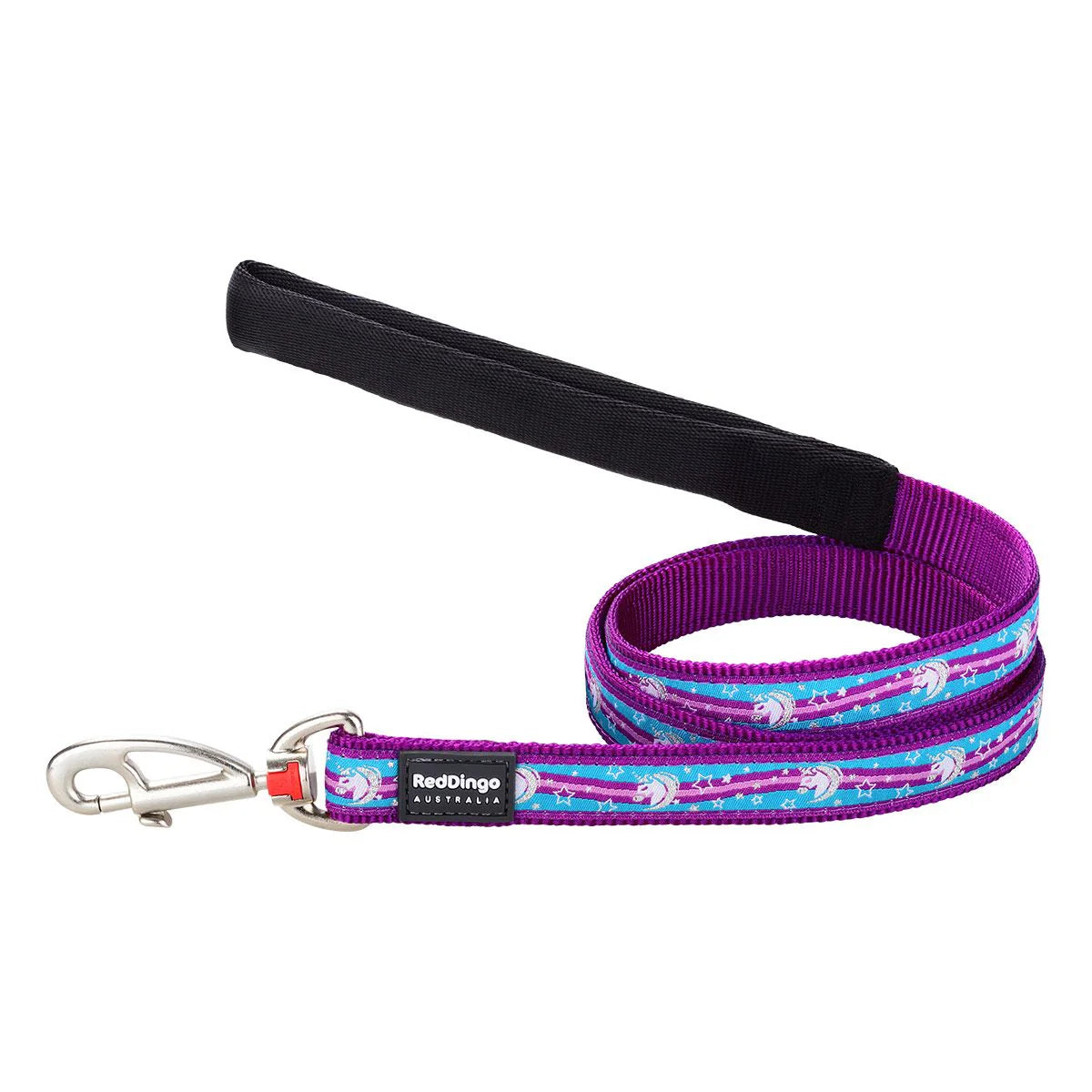 Red Dingo Purple Unicorn Dog Lead
