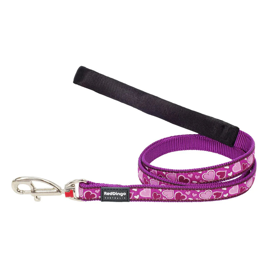 Red Dingo Purple Breezy Love Dog Lead
