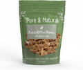Pure & Natural Air Dried Rabbit Mini Bones Treats with Superfoods Apple & Kale 100g