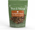 Pure & Natural Air Dried Turkey Mini Bones Treats with Superfoods Pomegranate & Sweet Potato 100g