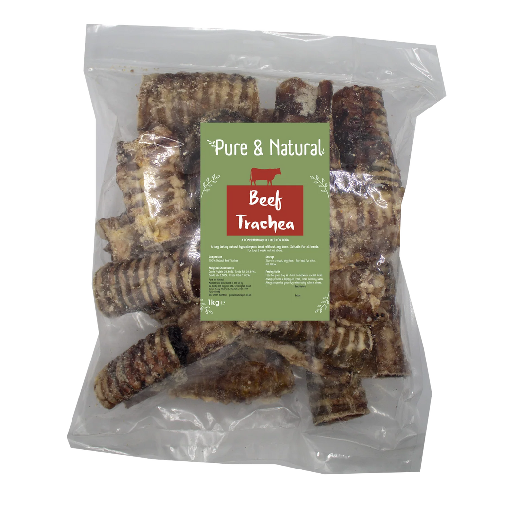 Pure & Natural Beef Trachea 1kg