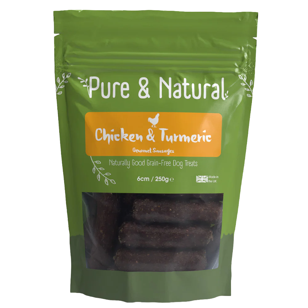 Pure & Natural Chicken Sausages 6cm 250g