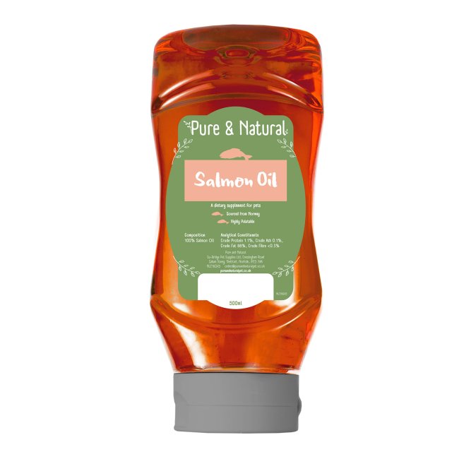 Pure and Natural Salmon Oil 500ml