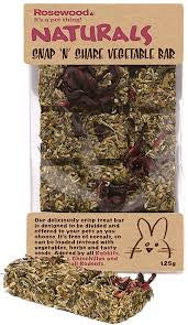 Rosewood Snap n Share Vegetable Bar 125gm