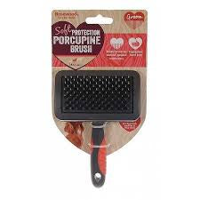 Rosewood Porcupine Brush Medium