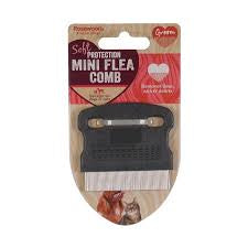 Rosewood Flea Comb Mini